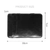 New Fashion Slim Men's Leather Magic Wallet Korea Designer Credit Card Holder Women Small Cash Clip Bilfold Man Clamps for Money - Image 6